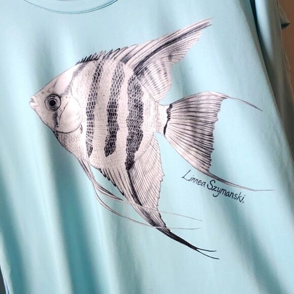 Linnea Szymanski reel legends womans long sleeve,  medium - Picture 2 of 6